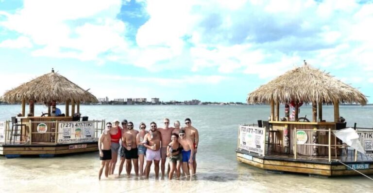 3 hour - Two Island Sandbar Tiki Adventure - The Itinerary: A Closer Look