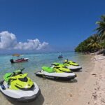 3H Adventure in JET SKI Snorkeling and Tahaa Lagoon - The Encounter with Black Tip Sharks