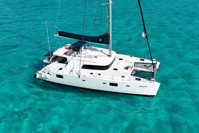 7hrs/60ft Luxury Catamaran Private Charter Cancun to Isla Mujeres - What’s Included and What’s Not