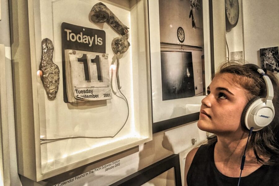 9/11 Museum Workshop: 100 Images and Artifacts "Hands-On" - The Setting and Practical Details