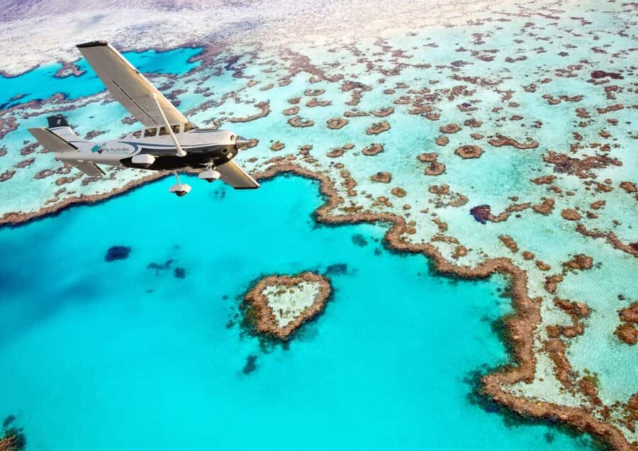 Airlie Beach: Whitsunday Islands & Heart Reef Scenic Flight - The Itinerary in Detail