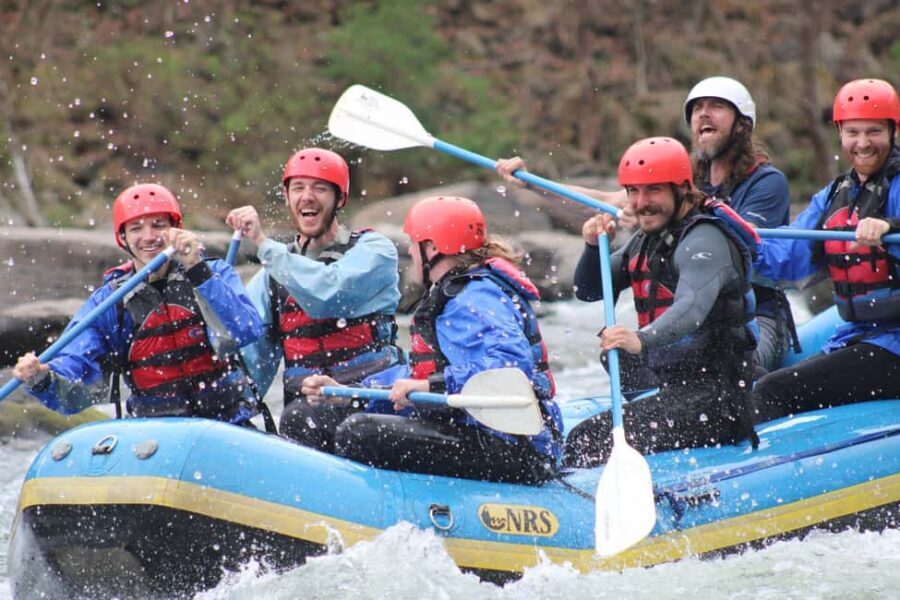 Albright: Cheat Narrows Rafting Trip - Navigating the Rapids and enjoying the scenery