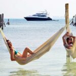 Amazing Catamaran Party + Beach Club - Only Adults from Cancún - The Beach Club & Party Atmosphere