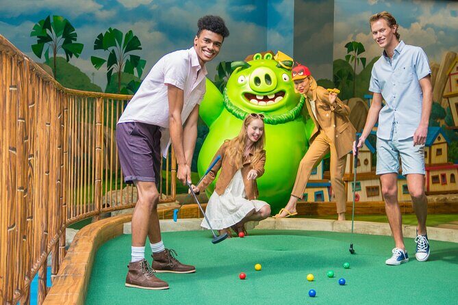 American Dream Angry Birds Indoor Mini Golf Ticket - What the Reviews Say