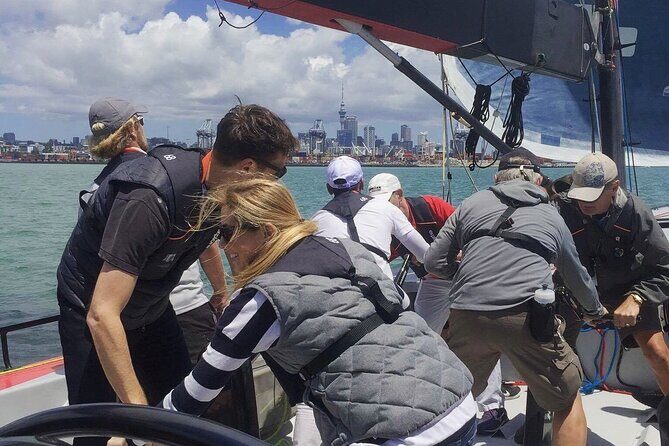 America's Cup Sailing on Auckland's Waitemata Harbour - The Sailing Experience: What You’ll Feel