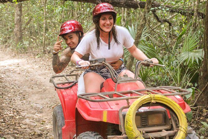 ATV shared experience, Ziplines and Cenote swim experience in one Adrenaline day - The Value of the Experience