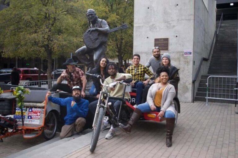 Austin: Live Music Capital of the World Pedicab Tour - What to Expect During Your Tour