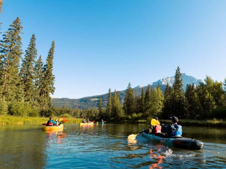 Banff National Park: Kayaking Trip - The Itinerary in Detail