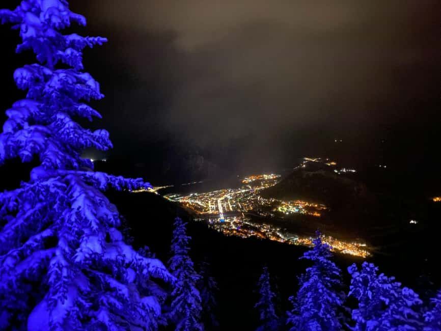 Banff: Winter Wonderland Tour with Gondola and Nightrise - What’s Included and What’s Not