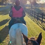 B&C horseback riding in nature and Keeneland racetrack. - The Horse Farm Ride