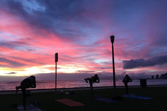 Beach Yoga on Waikiki with Diamondhead Backdrop - Pricing and Value