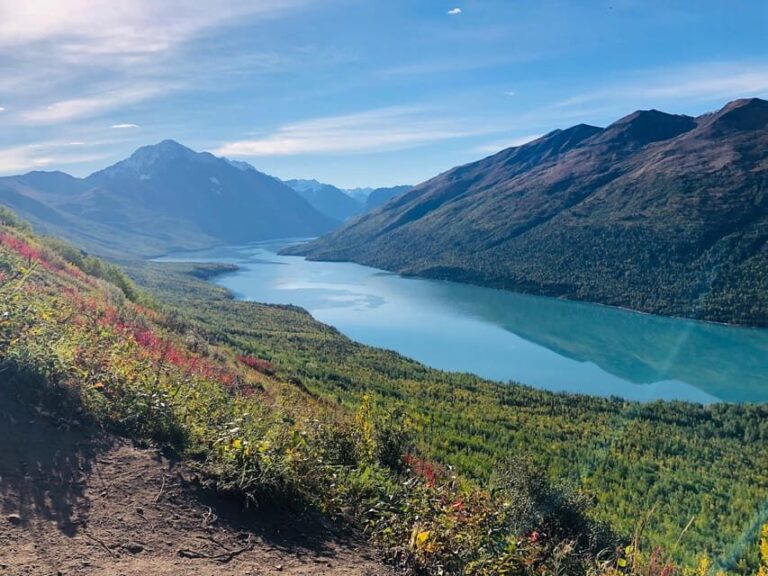 Beautiful nature around Anchorage Waterfall, Lake, Mountains - What You Can Expect from the Walks