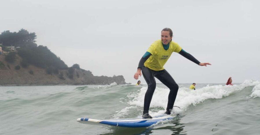 Beginner Surfing Lesson - Pacifica or Santa Cruz - The Equipment and Facilities