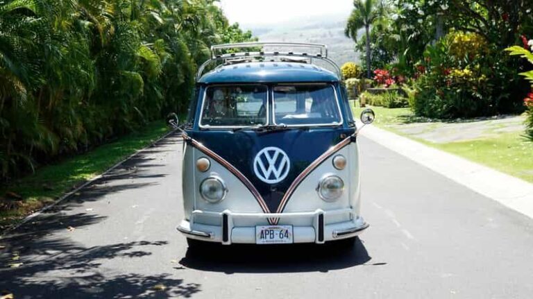 Brewery and Beach cruise in a Vintage VW Bus - The Scenic Roadtrip in a Vintage VW Bus