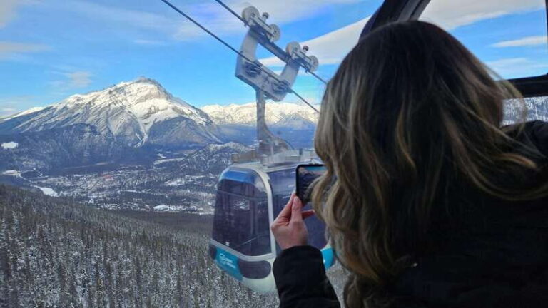Calgary: Canmore, Banff, Lake Louise - Gondola Included - The Small Group Advantage