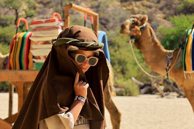 Camel Ride in the Canyon + Thrilling Water-Slides & Snacks - The Value of the Experience