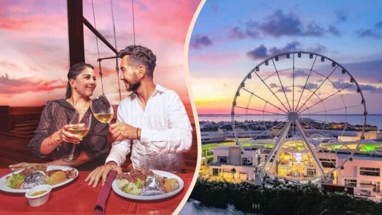 Cancún: Columbus Dinner Cruise and Sky Wheel Pass Go - An Overview of the Experience