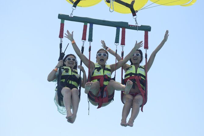 Cancun Combo Adventure: 4-Reef Stop Snorkeling and Parasail Ride - The Sum Up