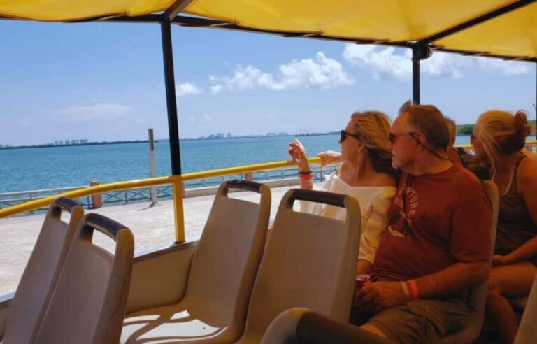 Cancun: Guided City Tour with Shopping by Double Decker Bus - The Actual Experience: What You Will Enjoy