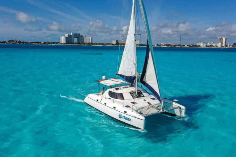 Cancun: Half Day Private Catamaran with Snorkeling. 25 guest - The Practical Side: Whats Included and Not