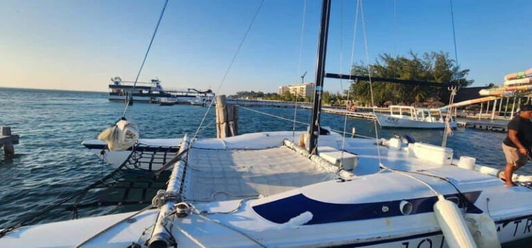 Cancun: Private Catamaran Tour to Isla Mujeres! Drinks - How the Day Unfolds