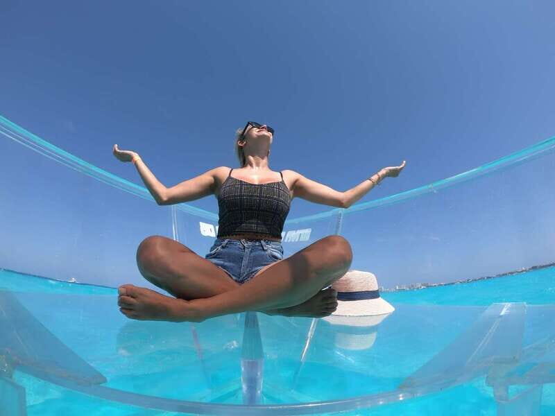 Cancun: Transparent Boat Tour with Drinks - The Itinerary Breakdown