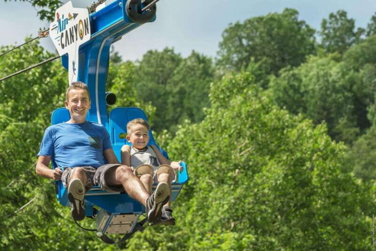 Canyon Sainte Anne: Air Canyon Ride with Park Entry - How the Experience Is Structured