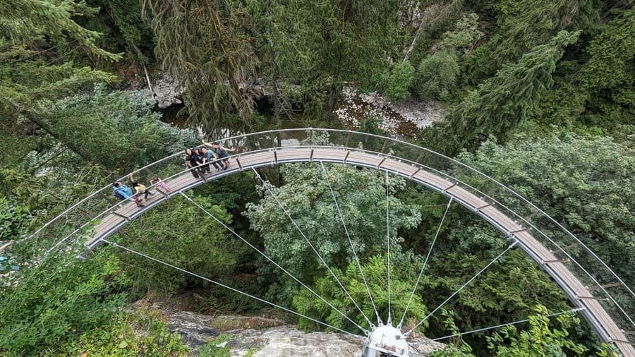 Capilano Br+Granville Isl+Capilano Hatchery+Lynn Canyon Tour - The Bottom Line