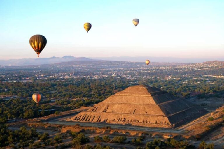 CDMX: balloon ride over Teotihuacan with transportation included - The Itinerary Breakdown
