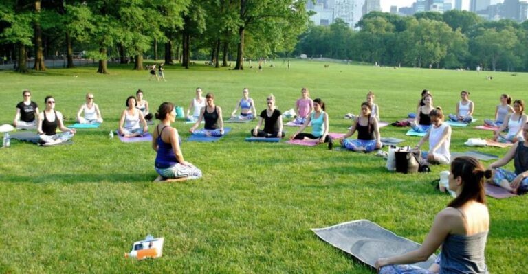 Central Park, New York: Yoga Classes in the park since 2012 - The Experience of Practicing Yoga in Central Park