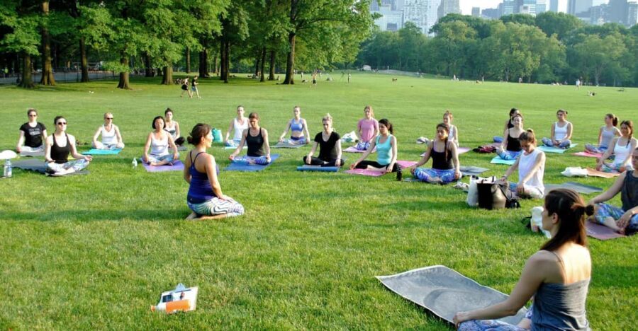 Central Park, New York: Yoga Classes in the park since 2012 - The Experience of Practicing Yoga in Central Park