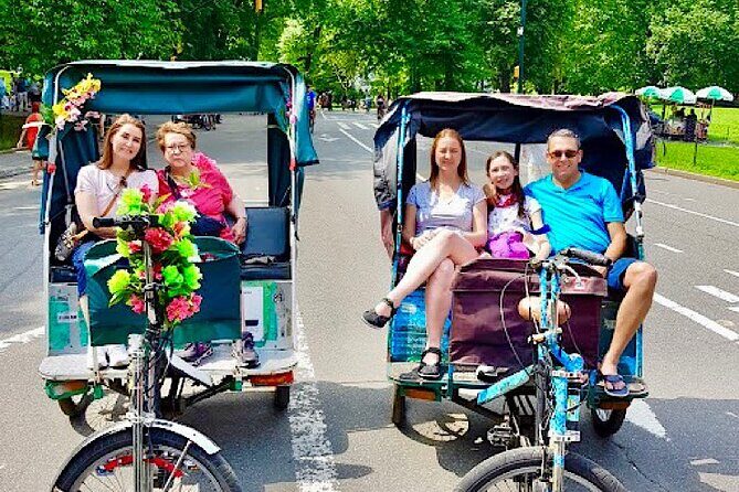Central Park Pedicab Guided Tours - 1, 1.5 & 2Hrs - The Itinerary in Detail