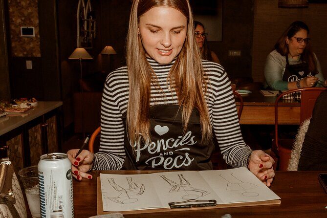 Charleston Champagne Figure Drawing Experience with Male Model - The Itinerary: What to Expect?