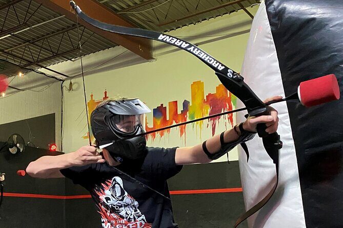 Cincinnati 60 Minute Indoor Archery Dodgeball Experience - How the Experience is Structured
