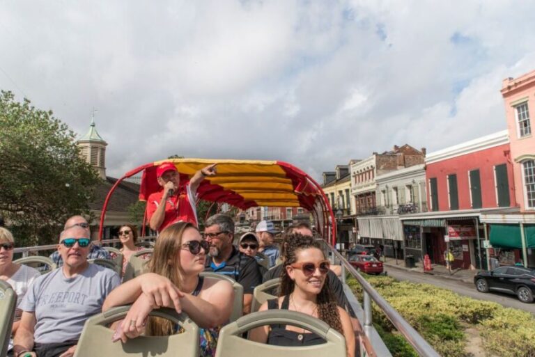 City Sightseeing New Orleans HOHO Bus Tour & Bookable Extras - A Closer Look at the Route & Stops