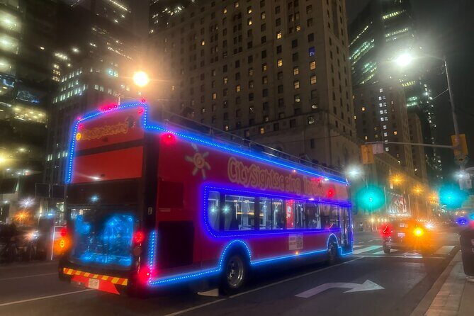 City Sightseeing Toronto Guided Night Bus Tour - The Tour Experience: What You Can Expect