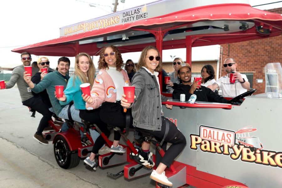 Dallas Party Bike Pub Crawl in Deep Ellum - The Itinerary and Stops