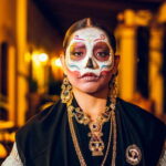 Day of the Dead Catrina Photoshoot & Mezcal Spirited Faces - The Transformation: Becoming the Catrina