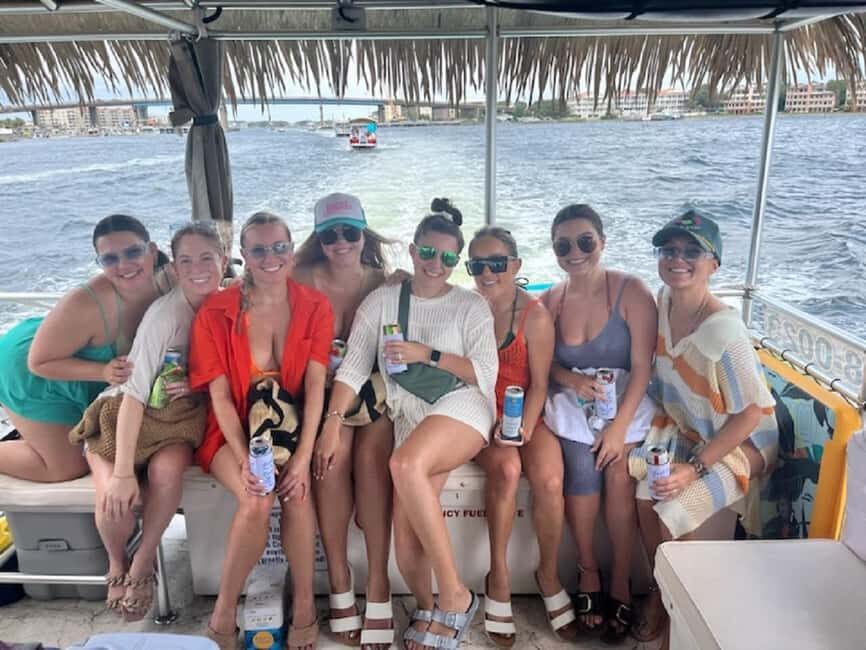 Destin: Crab Island Tiki Boat Cruise with Captain - The Value of This Experience