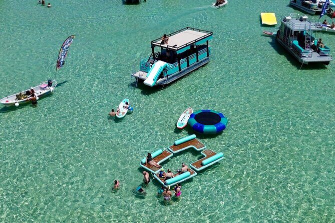 Destin: Luxury Crab Island Pontoon Charter w/ Restroom (Up to 18) - The Experience in Detail