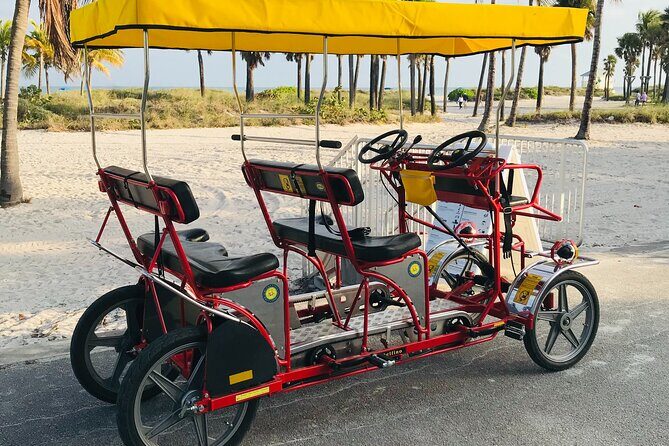 Double Quadricycle/Surrey Rental at Crandon Park - The itinerary and stops