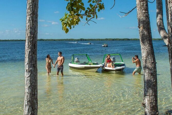 Drive an Speedboat at full speed at Cancun's Lagoon & Snorkeling - Price and Value