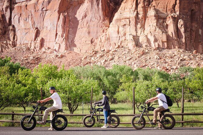 E-Bike Rentals in Capitol Reef  Easy Rides Thru Scenic Red Views - What You Can Expect During the Ride