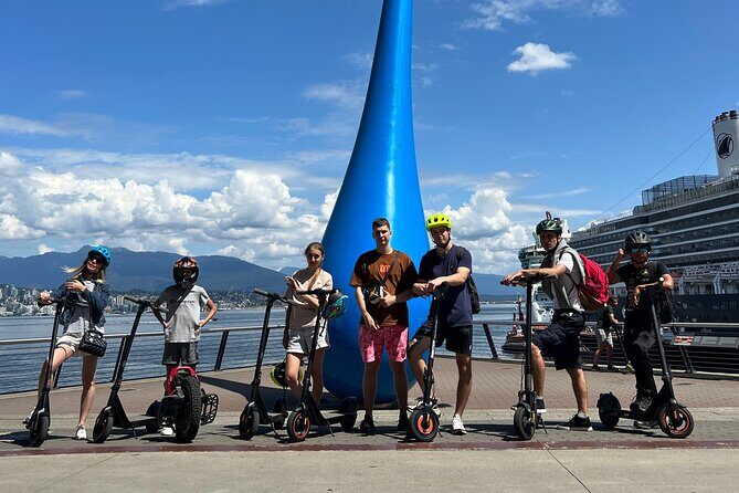 E-scooter & EUC guided tour to the secret spots in Vancouver - Breaking Down the Itinerary