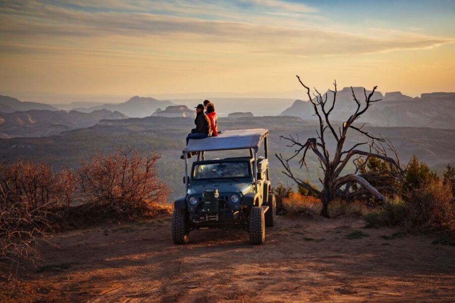 East Zion: Top of the World Sunset Jeep Tour - What to Expect on the Tour