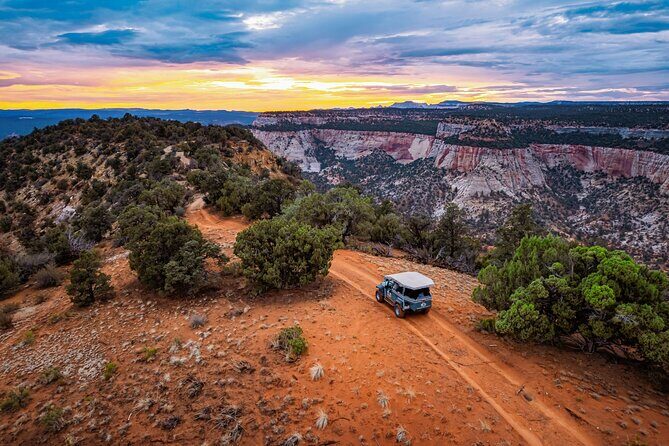 East Zion: Zion Cliffs Sunset Jeep Tour - The Itinerary and Highlights