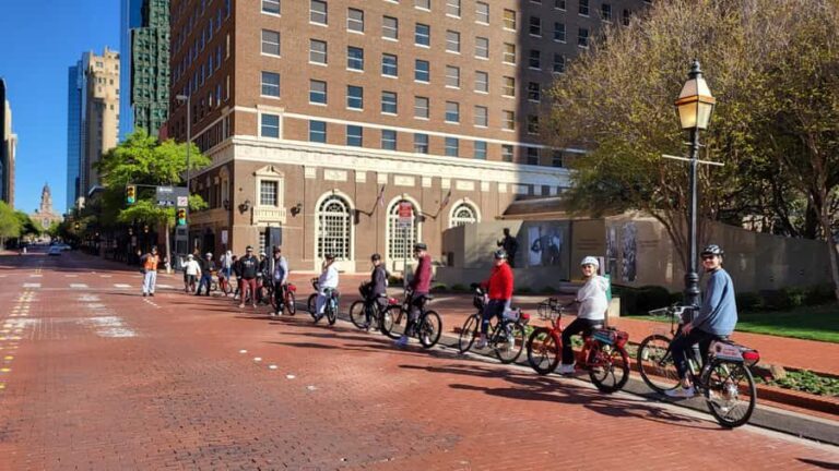 eBike Guided Tour of Fort Worth - Exploring Fort Worth on Two Wheels: What to Expect from the Tour