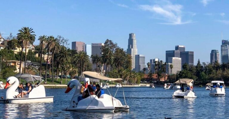 Echo Park Lake: Swan Pedal Boat Rental - What to Expect from Your Paddle Boat Experience