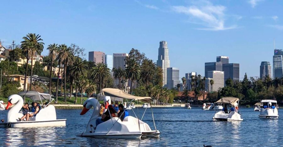 Echo Park Lake: Swan Pedal Boat Rental - What to Expect from Your Paddle Boat Experience