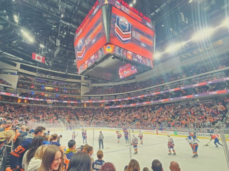 Edmonton: Edmonton Oilers Ice Hockey Game Ticket - Final Bottom Line
